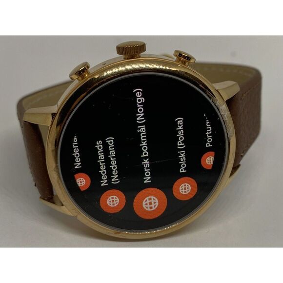 Fossil Gen 4 Authentic Digital Dial Smart Watch Custom Band FTW6018 BA165 - Picture 7 of 12